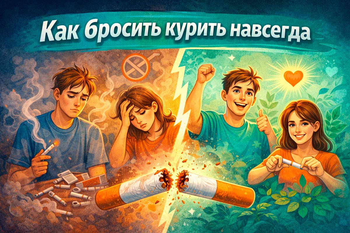 Как бросить курить навсегда